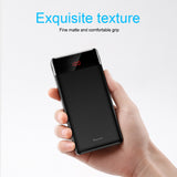 Baseus 10000mAh Power Bank Portable Charging Powerbank 10000 Slim Poverbank External Battery Pack Charger For Xiaomi Mi 9 iPhone