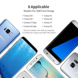 Baseus Car Qi Wireless Charger For iPhone XS Max X 8 10w Fast Wirless Charging Wireless Car Charger For Samsung S10 Xiaomi Mi 9