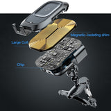 Baseus Qi Car Wireless Charger For iPhone Xs Max Xr X Samsung S10 S9 Intelligent Infrared Fast Wirless Charging Car Phone Holder