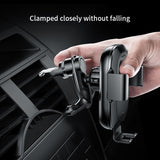 Baseus Qi Car Wireless Charger For iPhone Xs Max Xr X Samsung S10 S9 Intelligent Infrared Fast Wirless Charging Car Phone Holder