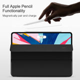 ESR Magnetic Smart Case for iPad Pro 11 2018 Cover Trifold Stand Magnet Case Magnetic Attachment Rubberized Cover for iPad Pro11