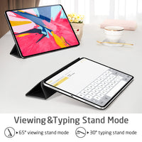 ESR Magnetic Smart Case for iPad Pro 12.9 2018 Cover Trifold Stand Magnet Case Auto Sleep/Wake Rubberized Cover for iPad Pro12.9