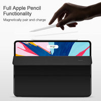 ESR Magnetic Smart Case for iPad Pro 12.9 2018 Cover Trifold Stand Magnet Case Auto Sleep/Wake Rubberized Cover for iPad Pro12.9