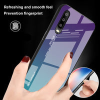 FLOVEME Case For HUAWEI Tempered Glass Case For Huawei P10 P20 P30 Lite Pro Plus Cover For HUAWEI Mate 10 20 Lite Pro Honor 8X
