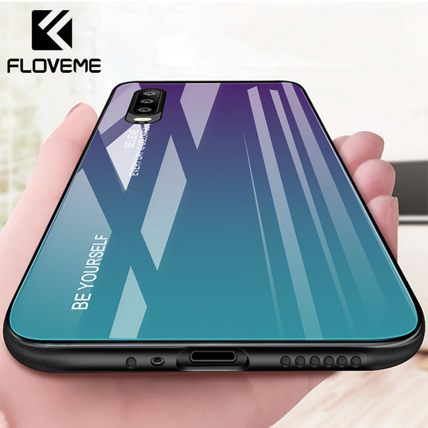 FLOVEME Case For HUAWEI Tempered Glass Case For Huawei P10 P20 P30 Lite Pro Plus Cover For HUAWEI Mate 10 20 Lite Pro Honor 8X