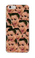 Kimoji Kim Kardashian kanye west north kylie jenner Soft TPU Phone Case Cover Coque For iPhone 7Plus 7 6 6S 5 5S SE  XS Max