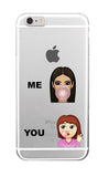 Kimoji Kim Kardashian kanye west north kylie jenner Soft TPU Phone Case Cover Coque For iPhone 7Plus 7 6 6S 5 5S SE  XS Max