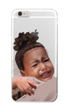 Kimoji Kim Kardashian kanye west north kylie jenner Soft TPU Phone Case Cover Coque For iPhone 7Plus 7 6 6S 5 5S SE  XS Max