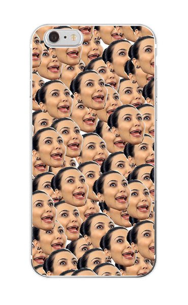 Kimoji Kim Kardashian kanye west north kylie jenner Soft TPU Phone Case Cover Coque For iPhone 7Plus 7 6 6S 5 5S SE  XS Max