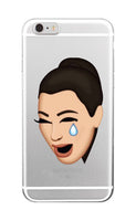 Kimoji Kim Kardashian kanye west north kylie jenner Soft TPU Phone Case Cover Coque For iPhone 7Plus 7 6 6S 5 5S SE  XS Max