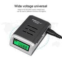 LCD Display With 4 Slots Smart Intelligent Battery Charger For AA / AAA NiCd NiMh Rechargeable Batteries