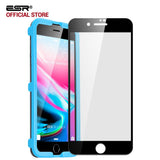 Screen Protector for iPhone 8/8 Plus, ESR Full Coverage Screen Easy Install Clear Tempered Glass Film for iPhone8/8Plus/7/7 Plus