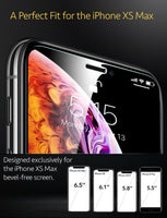Screen Protector for iPhone X XS XR XS Max ESR [3Pack] 5X Stronger Tempered Glass Protector free Applicator for iPhone XR XS Max