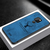 Shockproof Deer Cloth Case For Huawei Mate 20 Lite P20 P30 Pro P10 Lite P Smart 2019 Nova 4 3i Y7 Prime 2019 For Honor 8X Max 10