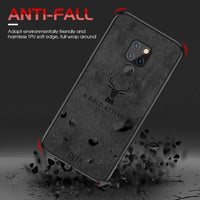 Shockproof Deer Cloth Case For Huawei Mate 20 Lite P20 P30 Pro P10 Lite P Smart 2019 Nova 4 3i Y7 Prime 2019 For Honor 8X Max 10