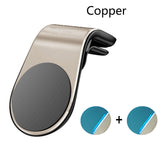 Tideok Magnetic Car Phone Holder L Shape Air Vent Mount Stand in Car GPS Mobile Phone Holder For iPhone X Samsung S9 Xiaomi